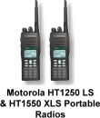 Motorola HT1250 LS & HT1550 XLS Portable Radios